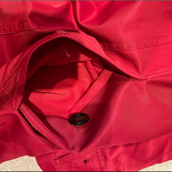 Red Burberry Coat - Picture 13 of 13